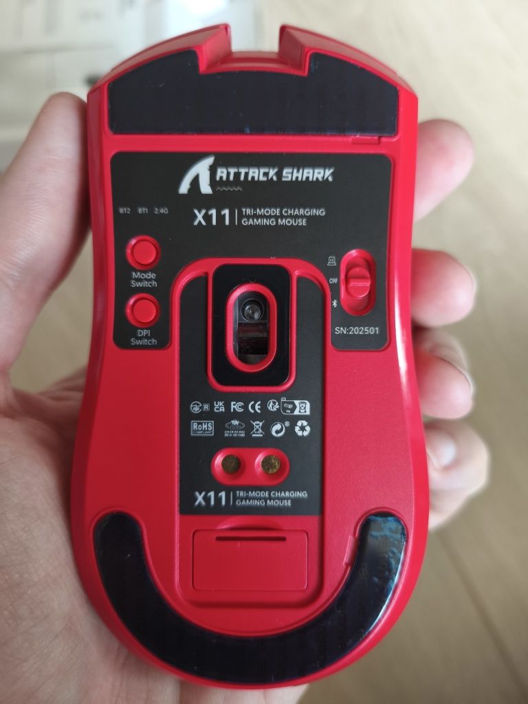 Комп'ютерна ігрова миша Attack shark x11. Оригінал.