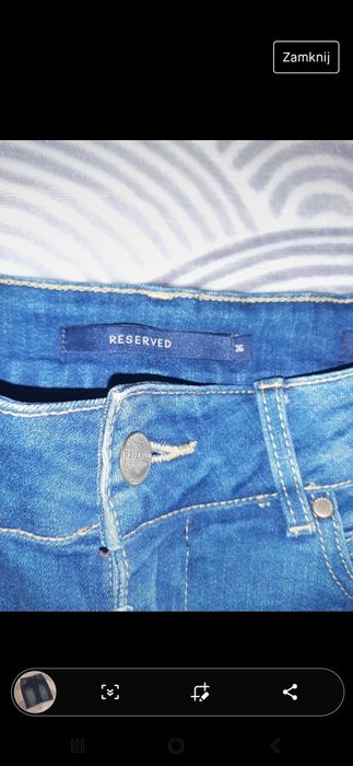 Reserved spódnica jeansowa damska rozm 36