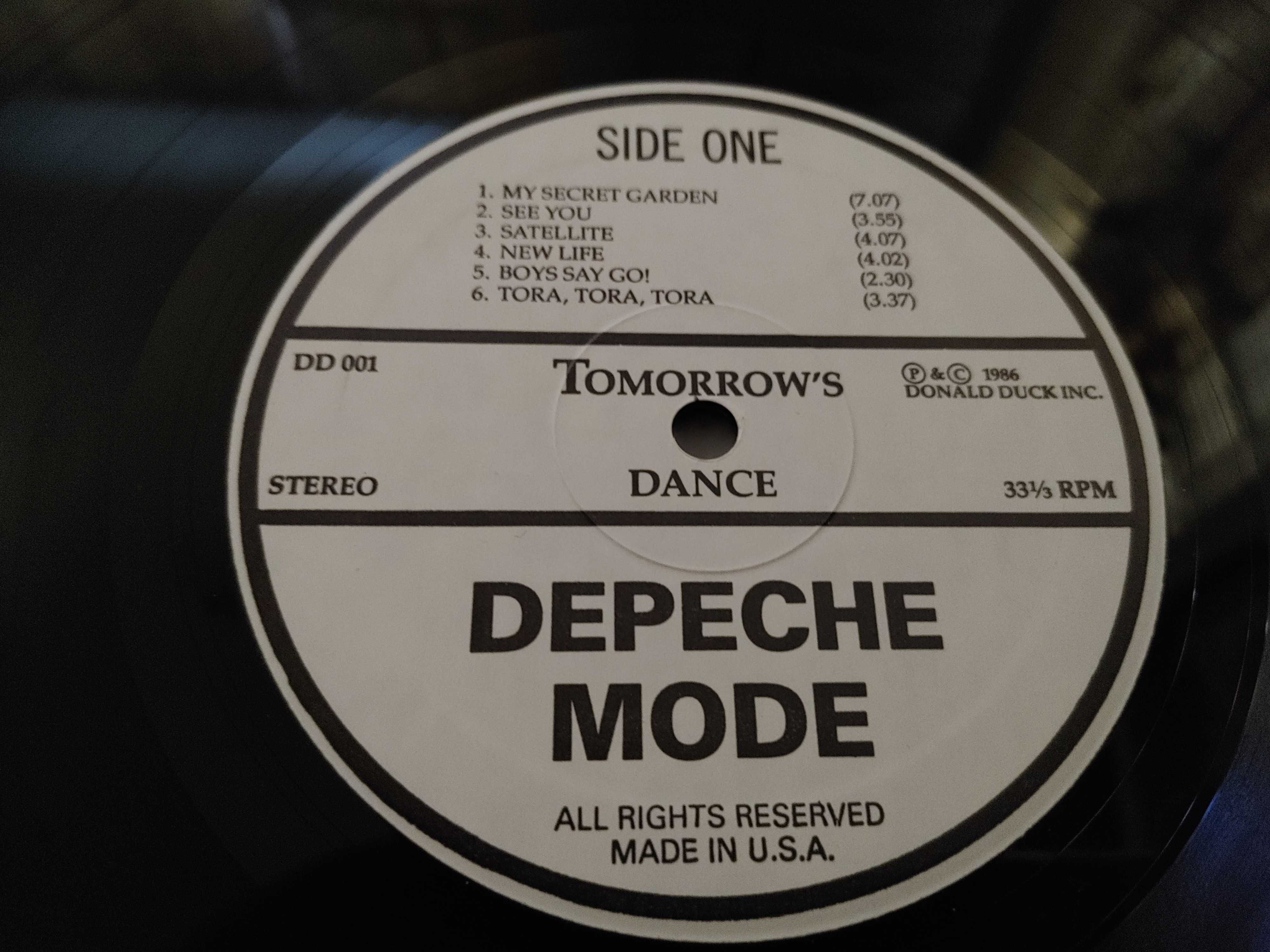Depeche Mode – Tomorrow's Dance Amsterdam 83 LP Vinyl