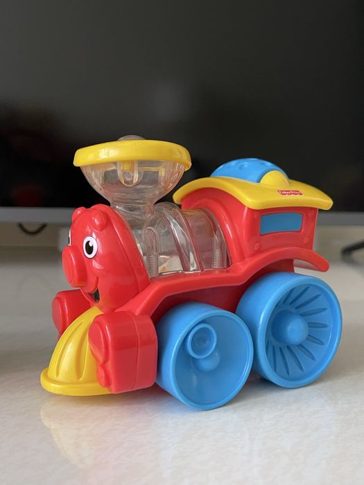 Дитяча іграшка розвиваюча брязкальце на присосці fisher price