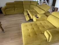 Sofa modułowa z elektrycznymi fotelami