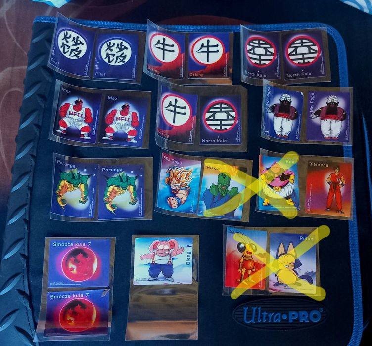 Album Dragon Ball Star Foods czerwony plus naklejki