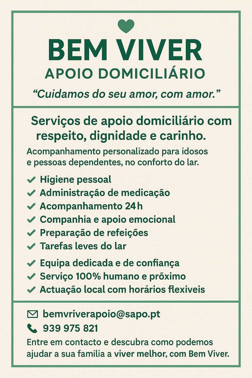 Apoio Domiciliário
