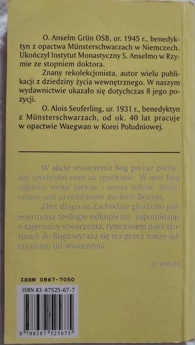 Życie w rytmie stworzenia A. Grun