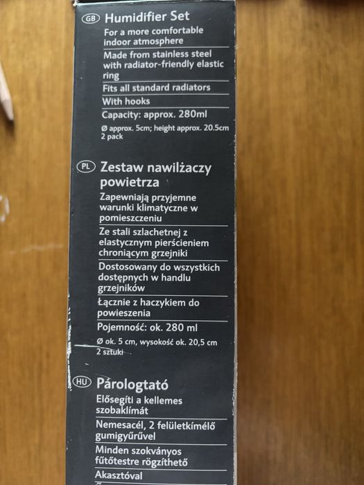 Nawilżacz powietrza! Nowy!