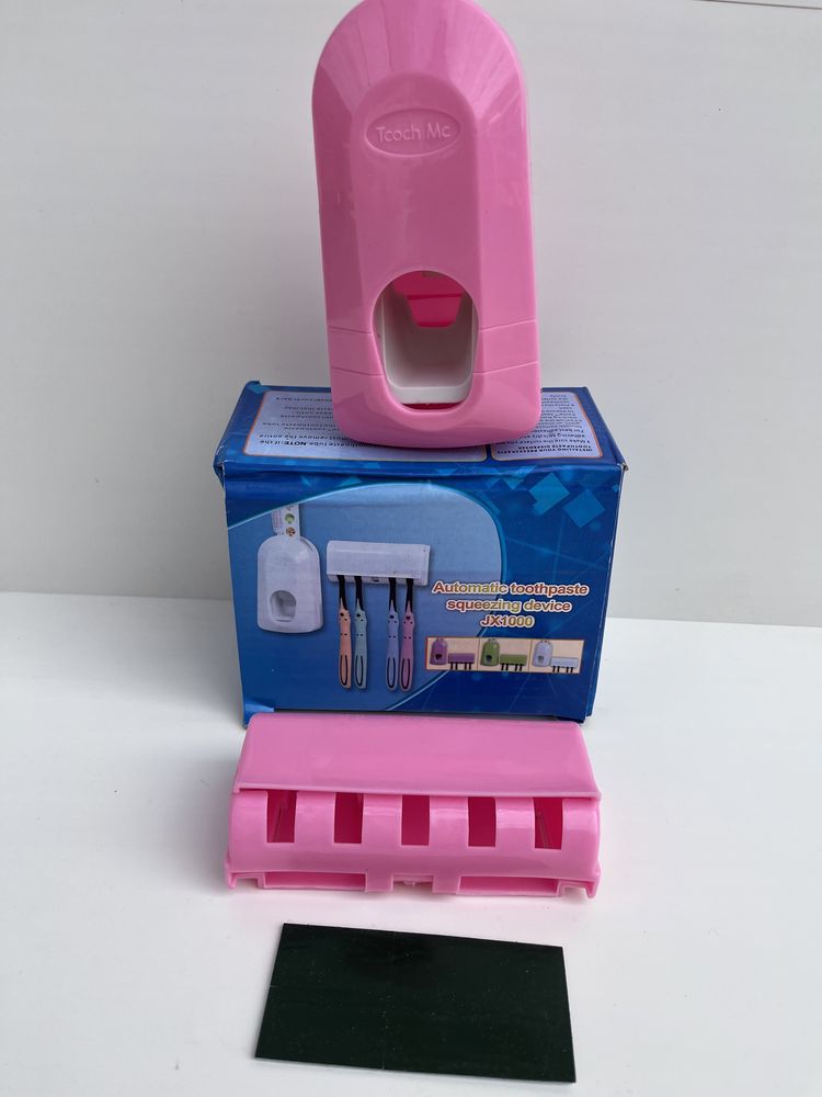 Автоматичний дозатор настінний диспенсер зубної пасти тримач щіток