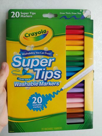 Фломастеры Crayola Washable Marker , 20-Colors