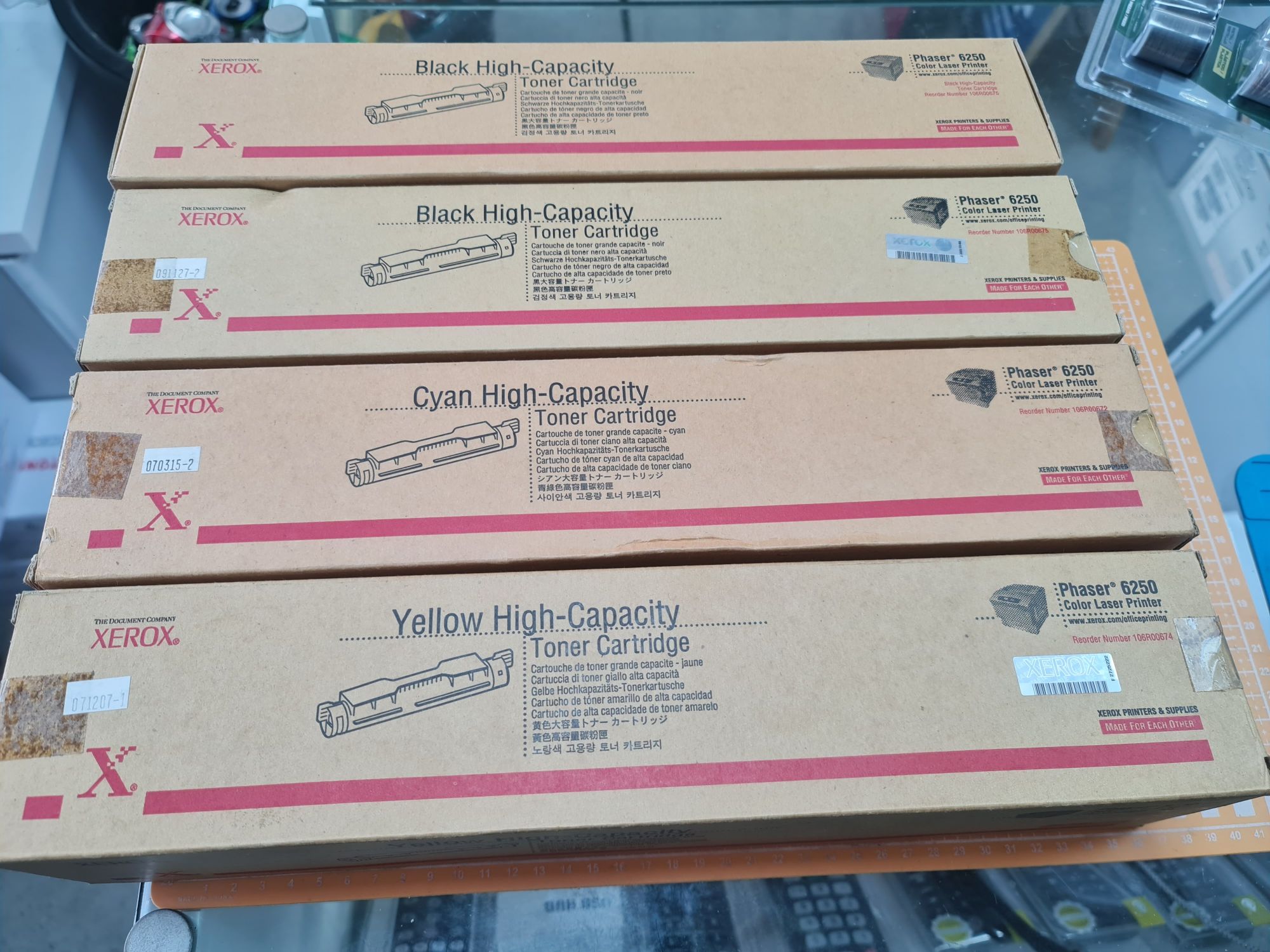 Conjunto Toner Xerox Phaser 6250