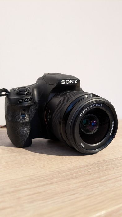 SONY SLT-A58 + Obiektyw 18-55mm – NISKI PRZEBIEG
