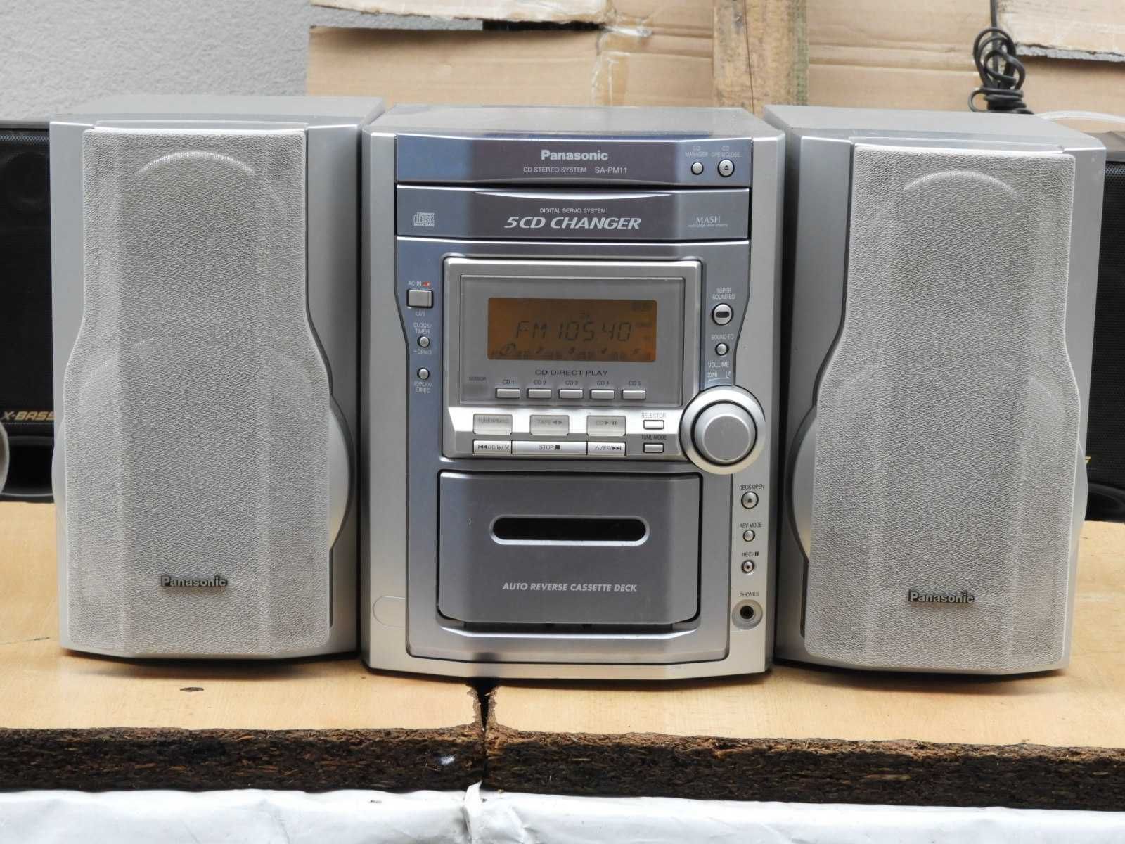Radio cd wzmacniacz aux Panasonic SA - PM11