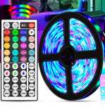 TAŚMA LED RGB 5m WODOODPORNA Ledy 5050 Listwa 230v 12v kolorowa