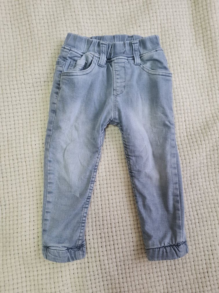 Теплі джинси дитячі/утеплені джинси 92