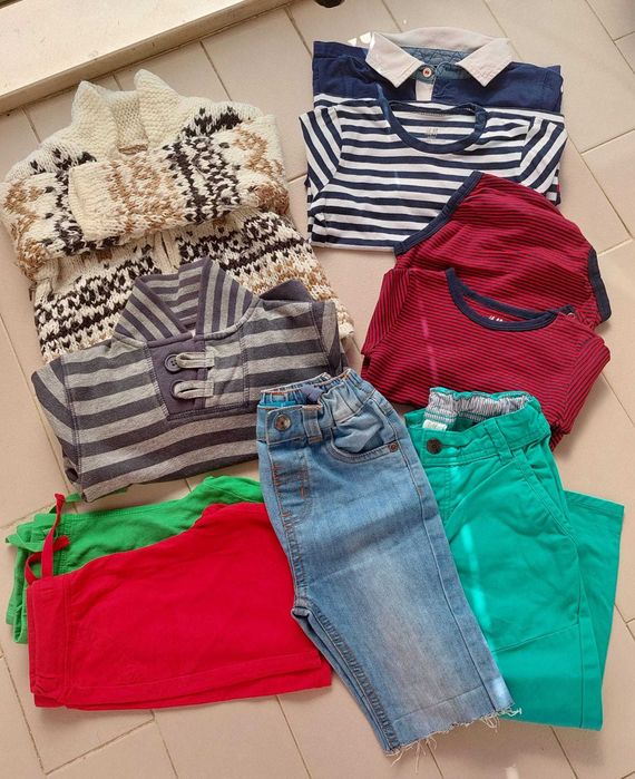 Lote menino 24/36 meses