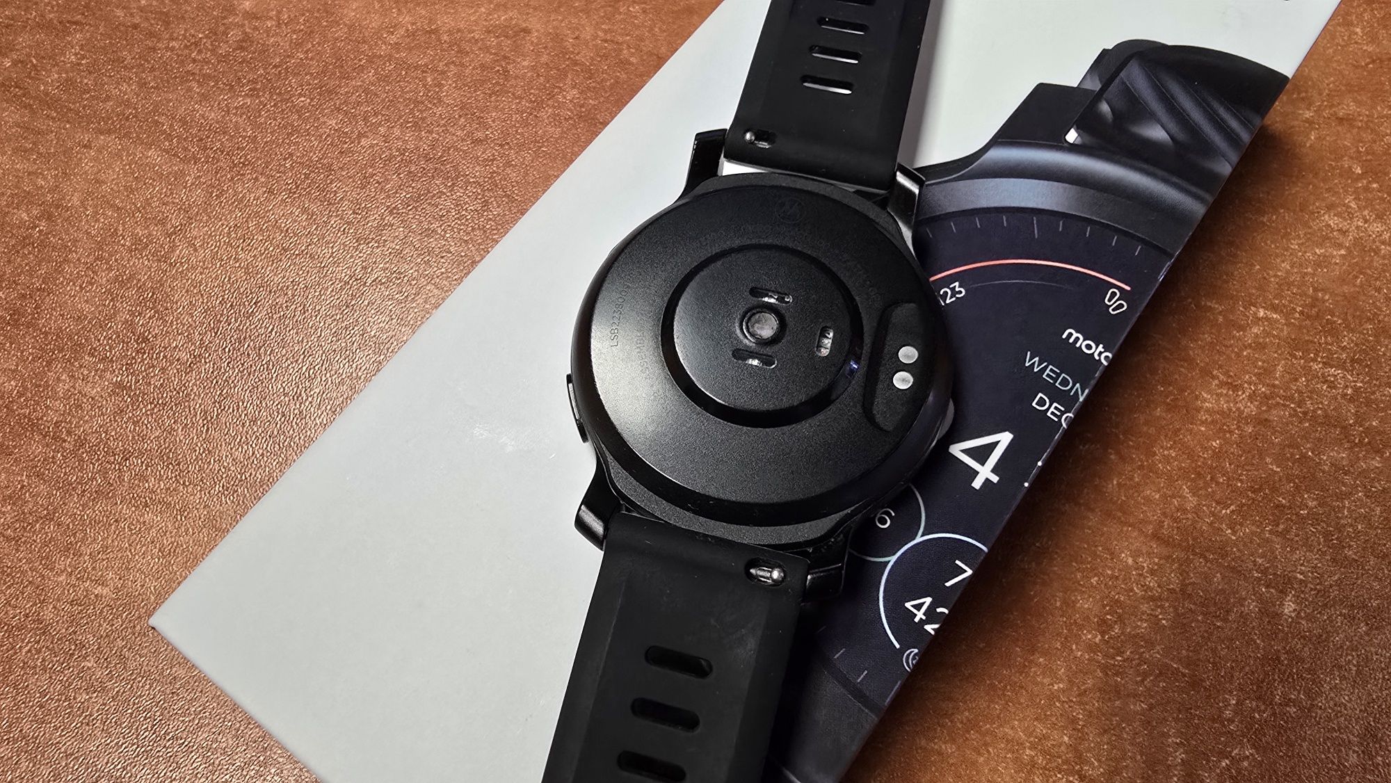 Motorola Moto Watch 100 czarna, stan bdb