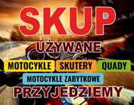 Skup quadów motorowerów motocykli skuterów kazdy stan