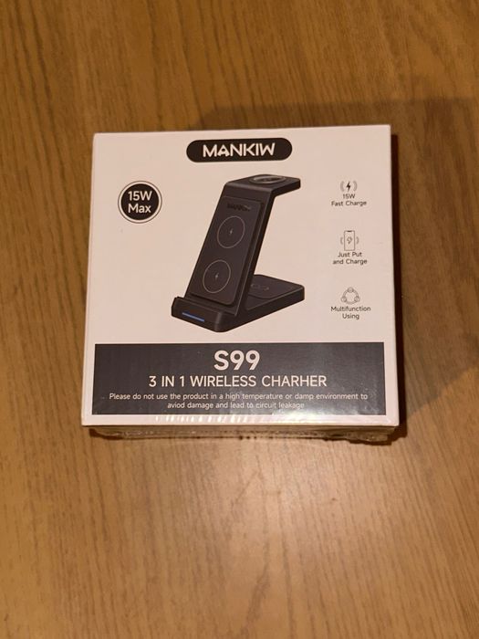 безпровідна зарядка 3 в 1