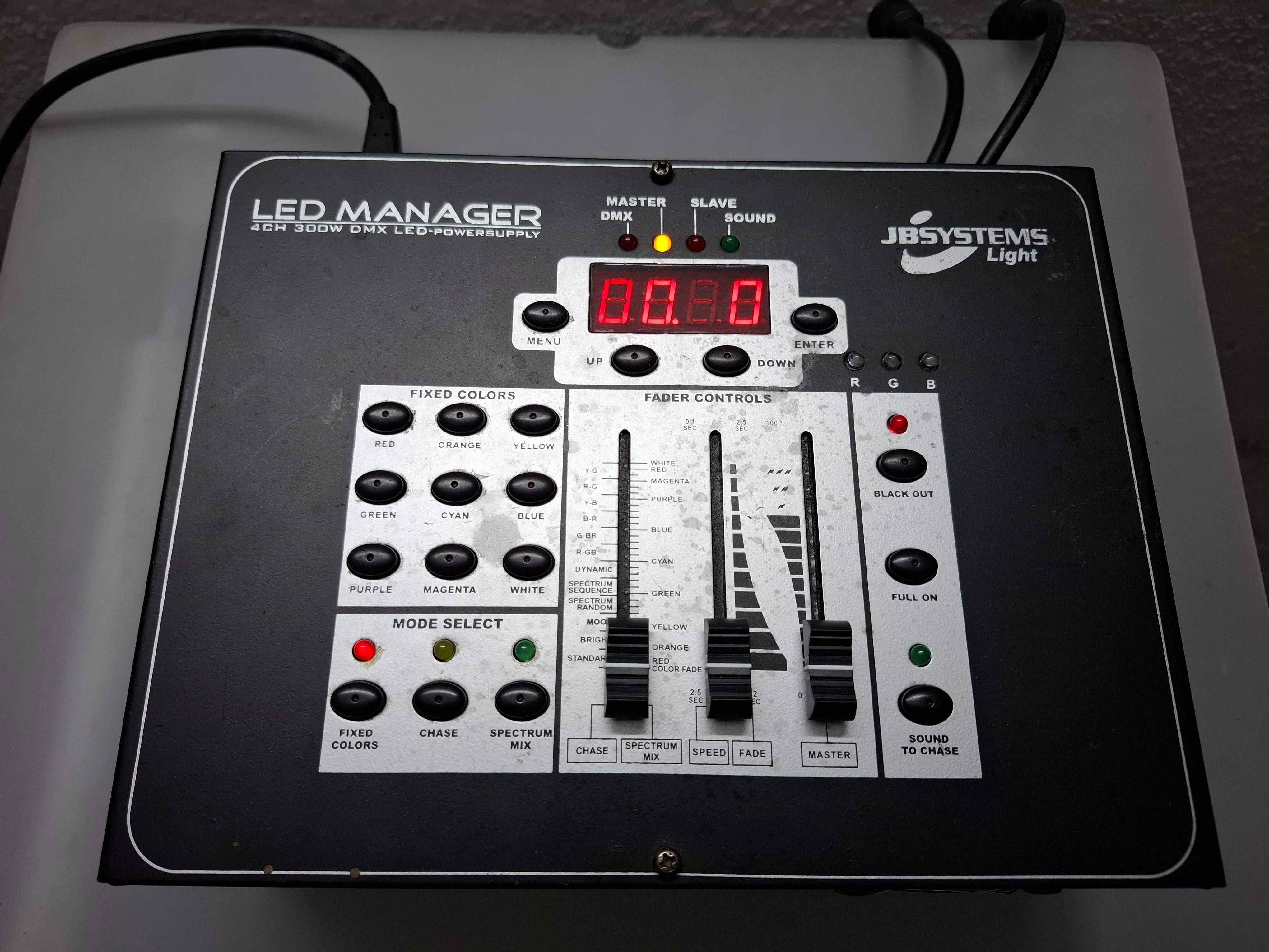 LED MANAGER JBSystems - 4 canais DMX