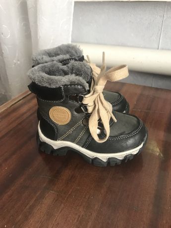 Зимові черевики для хлопчика, 21-й розмір