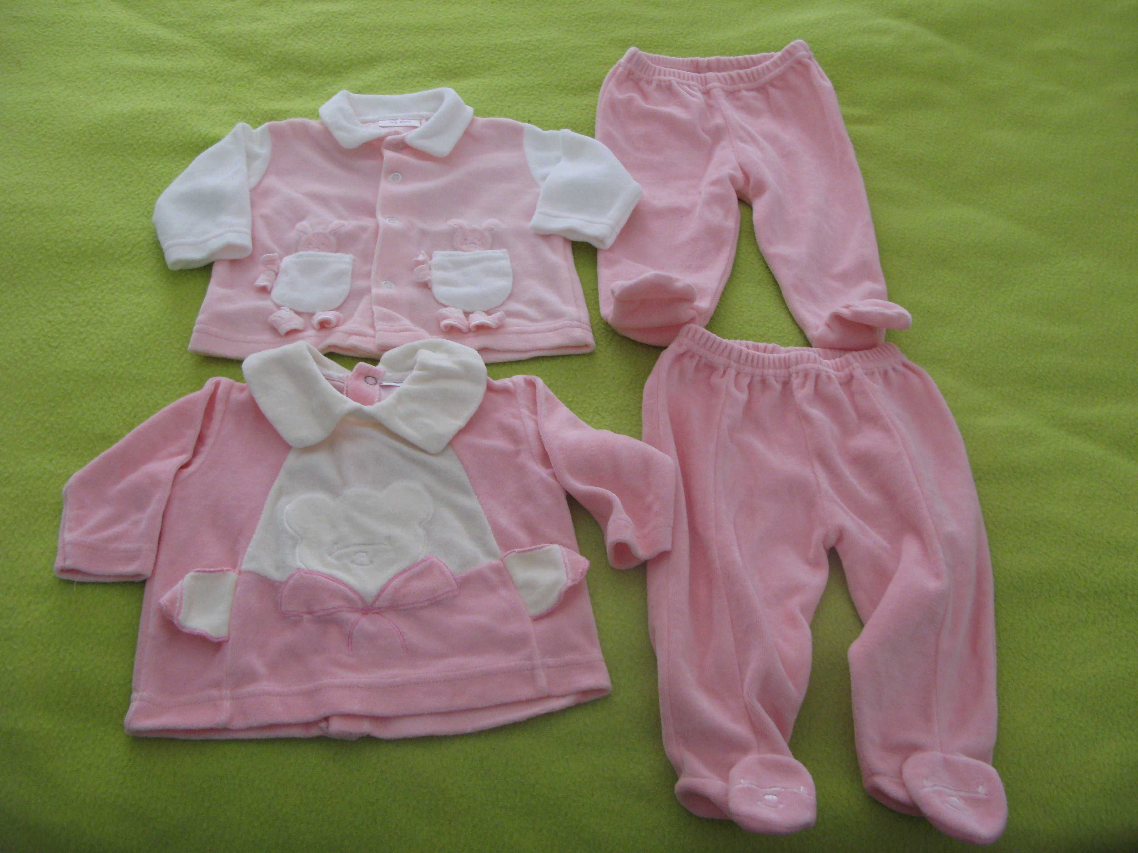 Conjunto de bebé (menina) – 0 a 1 Mês: