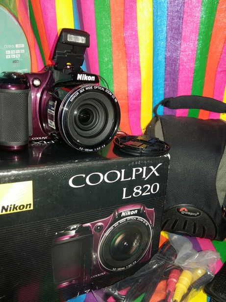 Продам (Обмен) Фотокамеру Nikon COOLPIX L 820 с чехлом+ подарок