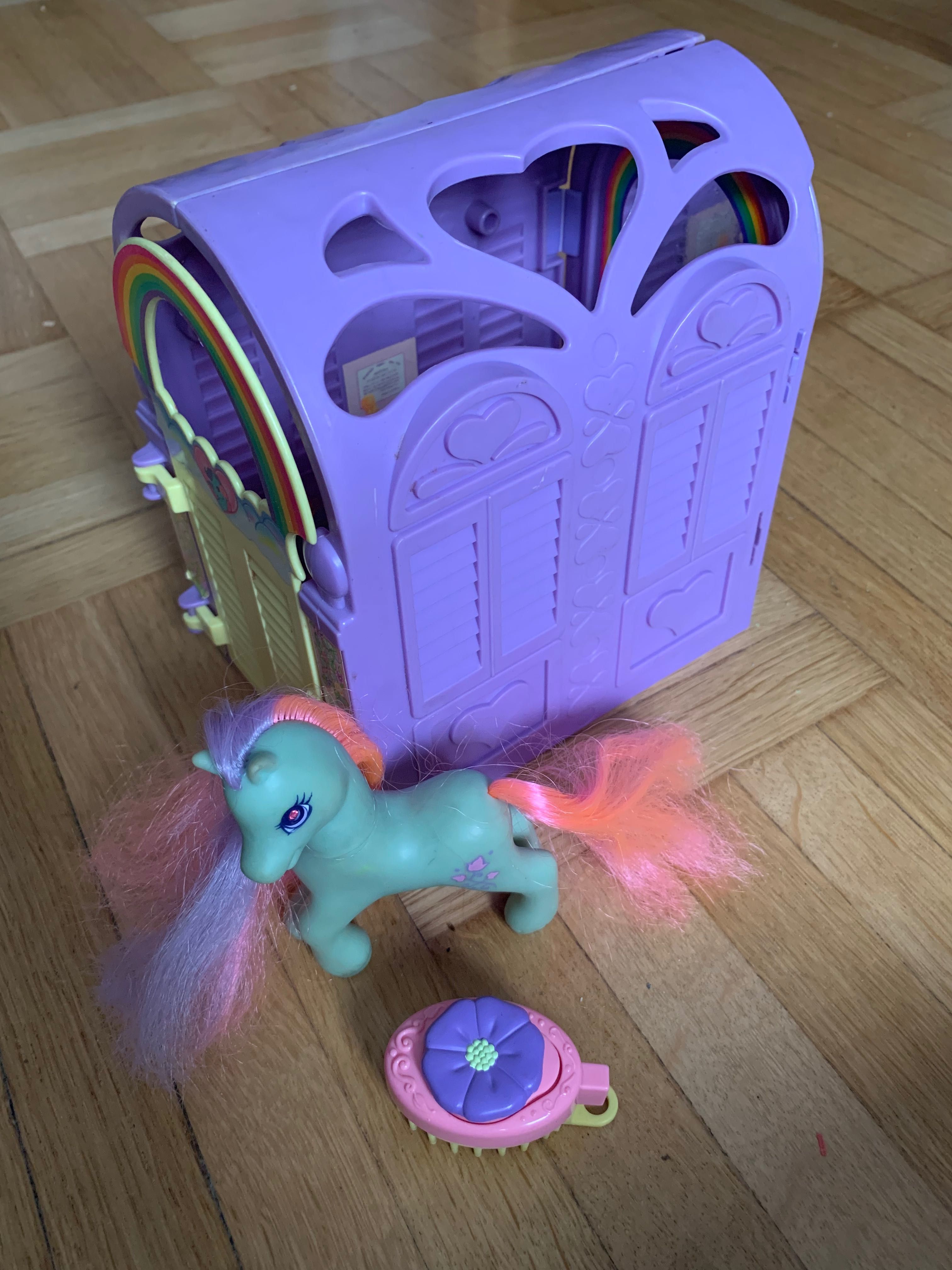 Kucyk pony vintage my little pony generacja 2 hasbro g2 z domkiem