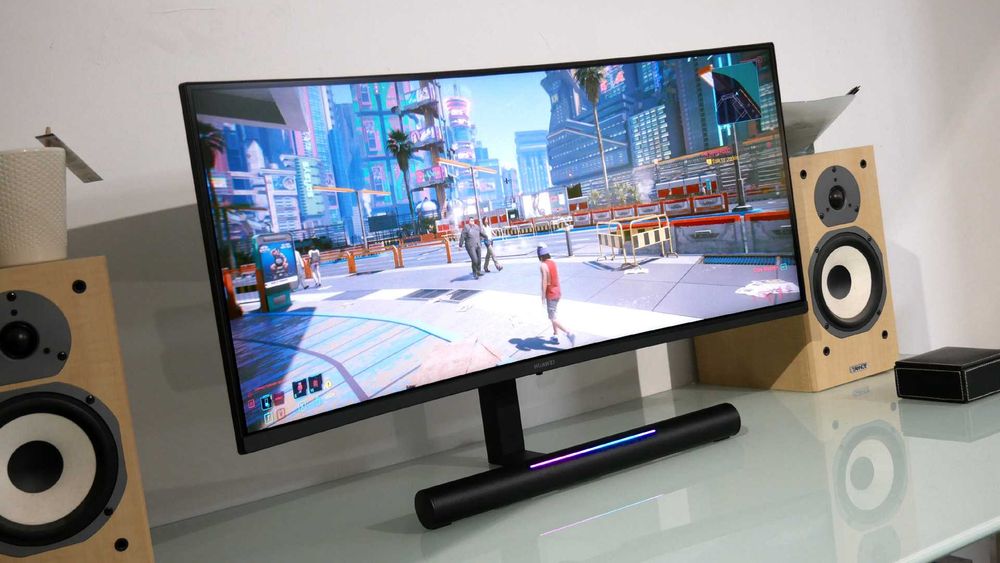 Monitor Huawei MateView GT z soundbarem Curved HDR 34" 165Hz VA