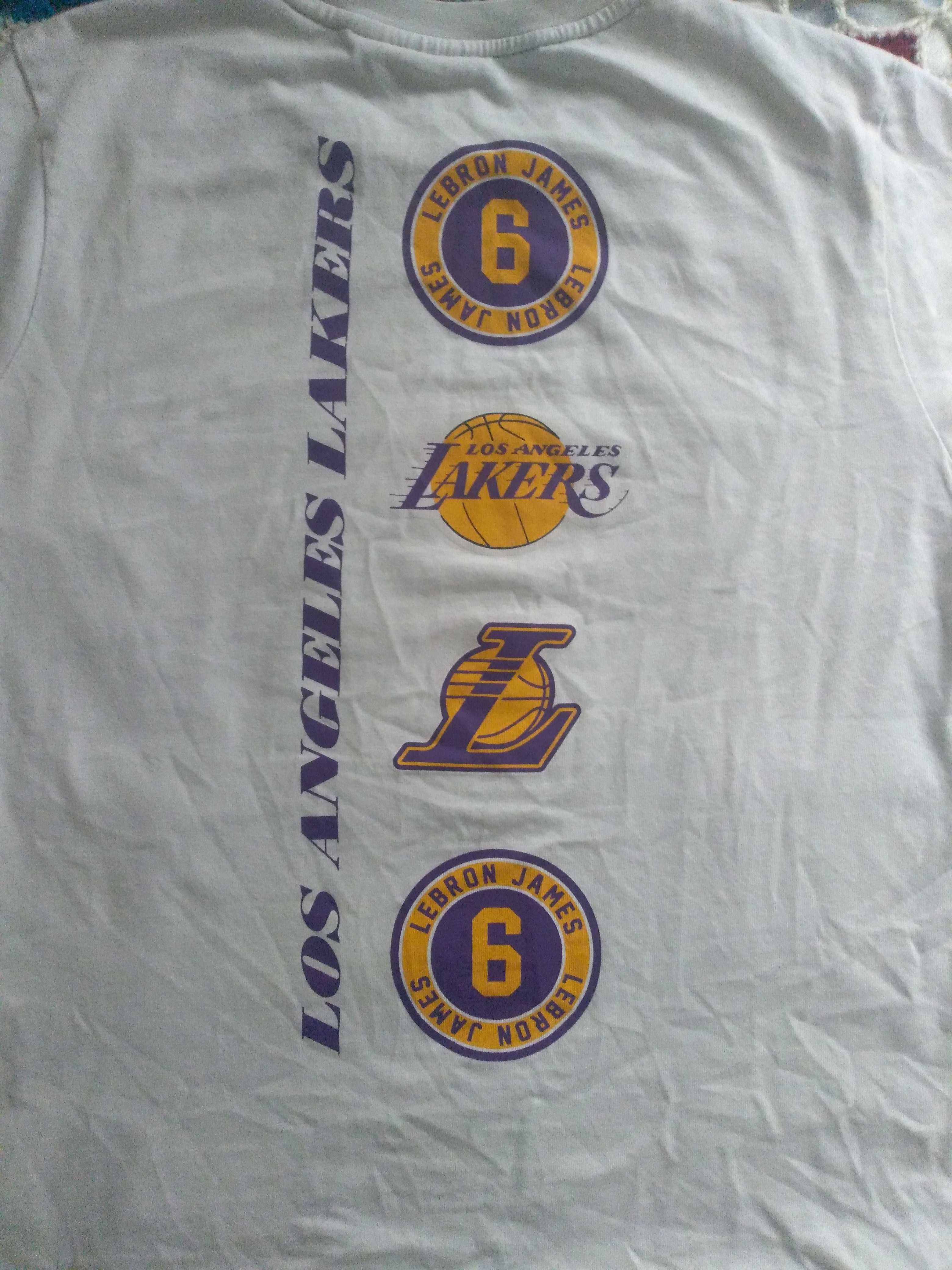 T-Shirt Pré jogo LA Lakers LeBron James n°6 NBA