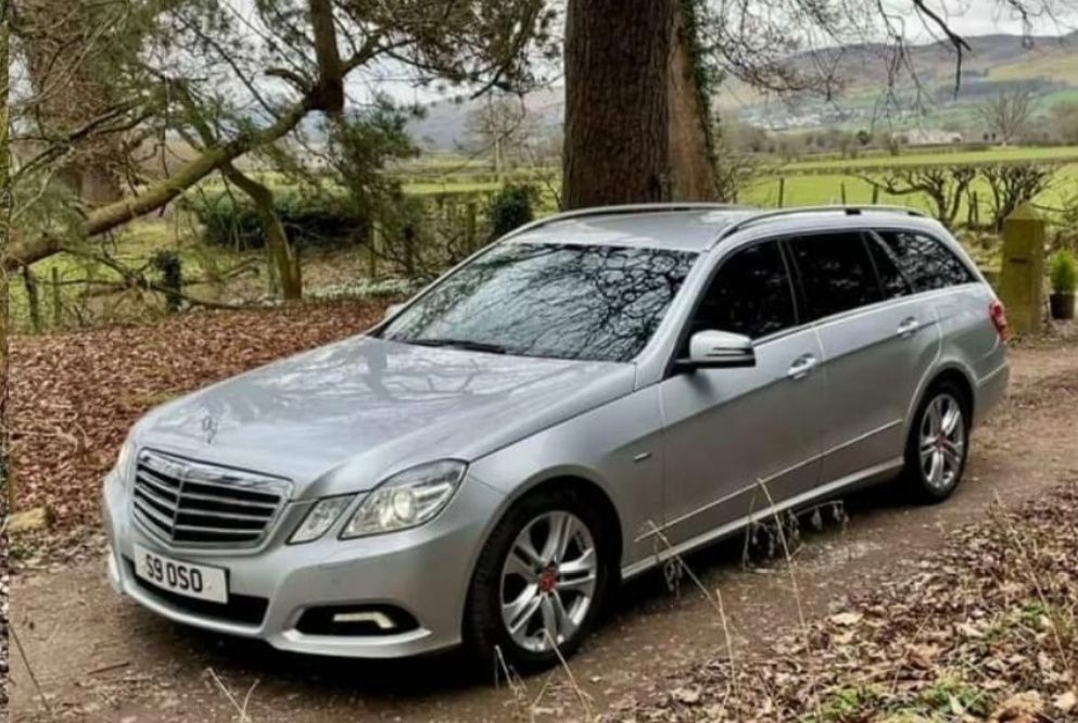 Karoseria Mercedes w212 E-class C775 Srebrna Maska Zderzak Błotnik Drz