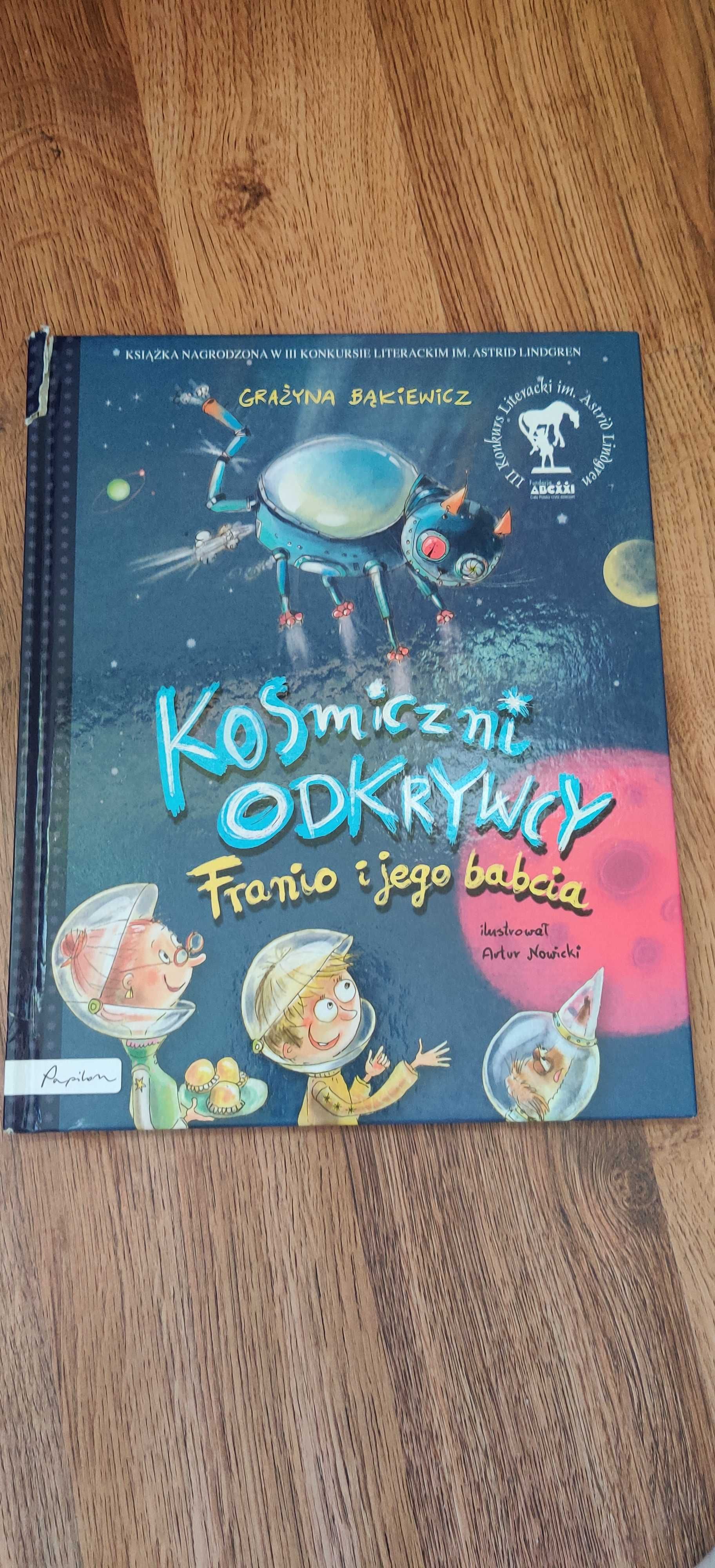 Kosmiczni odkrywcy Franio I jego babcia  Grażyna Bąkiewicz