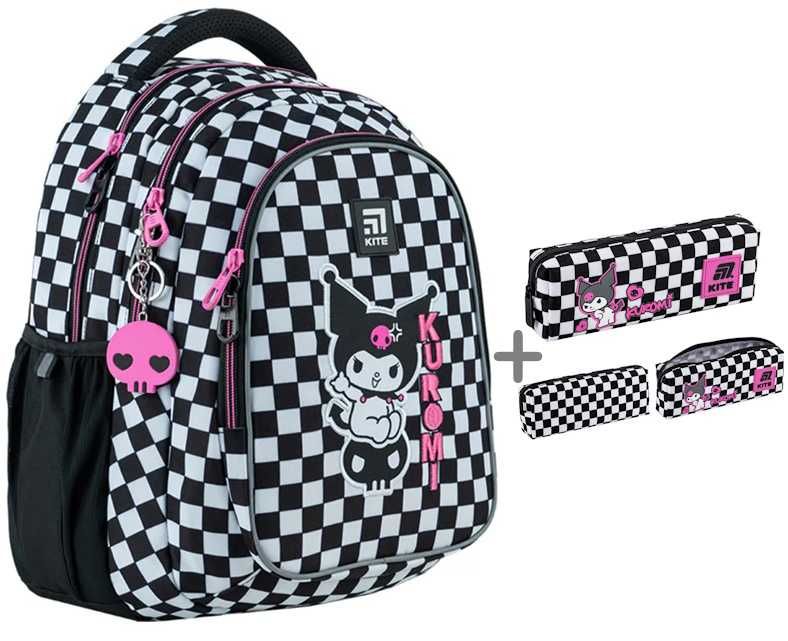 Рюкзак Kite Education teens Kuromi  + Пенал.