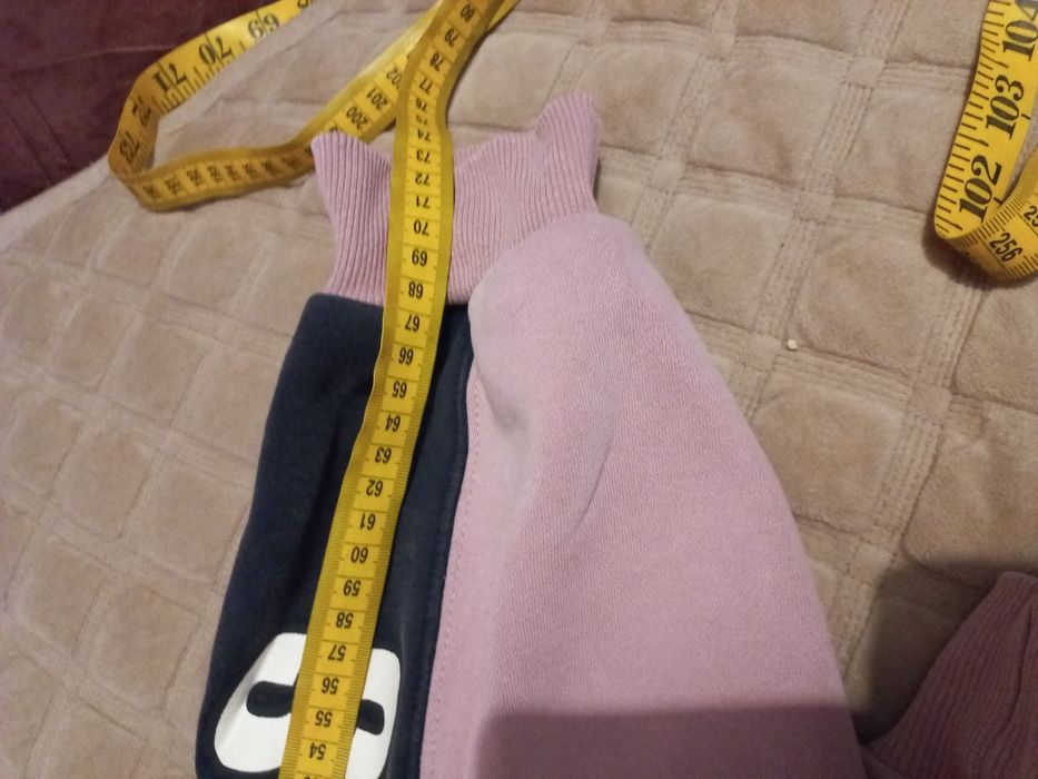 Стильний худі на утепленні велюр, оверсайз.