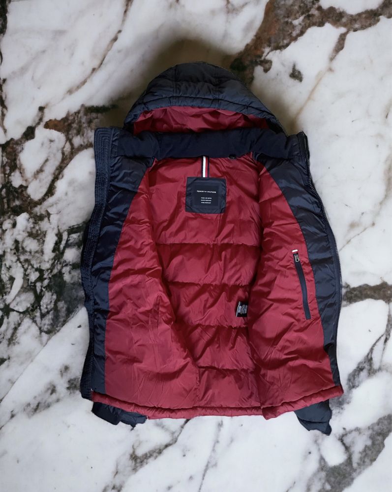 L 48 XXL 52 Tommy Hilfiger куртка пуховик парка л ххл хилфигер бомбер