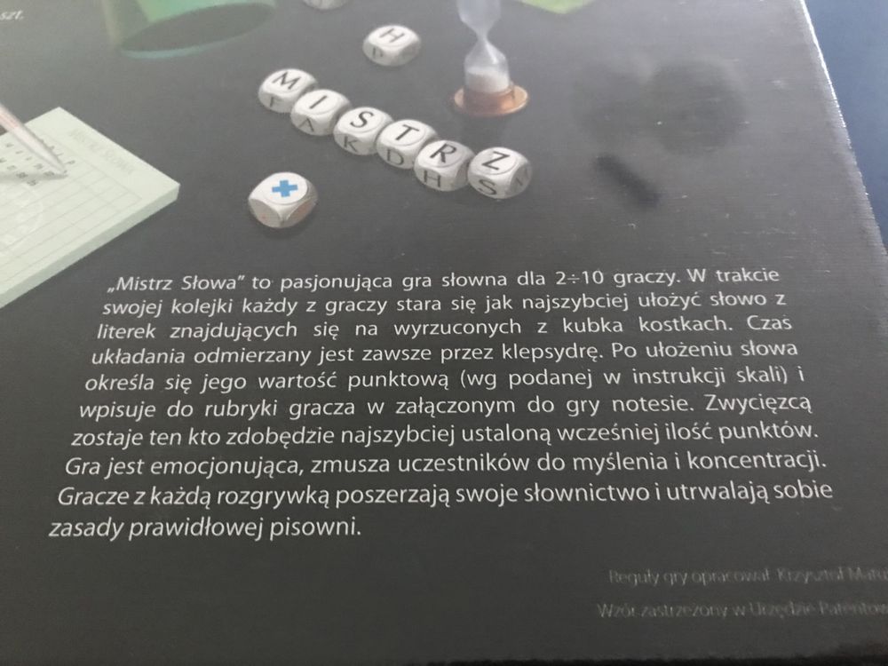 Gra Mistrz Słowa