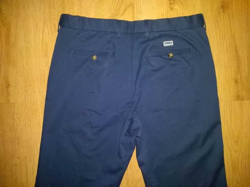 Spodnie chino w36 L33 L Blue Harbour Marks&Spencer granatowe