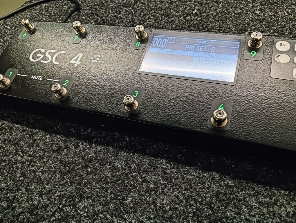 G LAB GSC-4 sterownik midi, looper