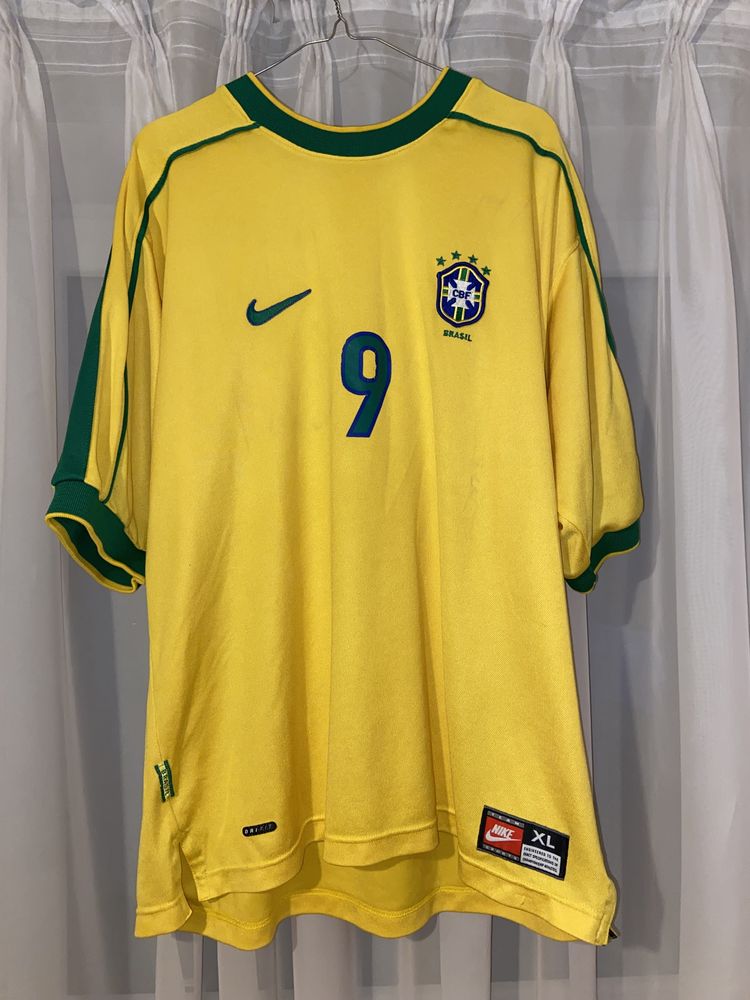 Kolekcjonerska koszulka piłkarska reprezentacji Brazylii Ronaldo 1998