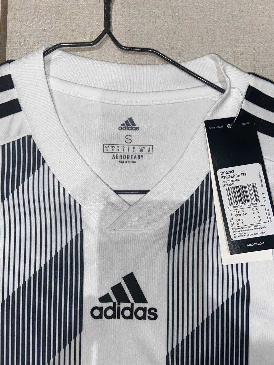 Футболка мужская Adidas striped 19 jsy (новая)