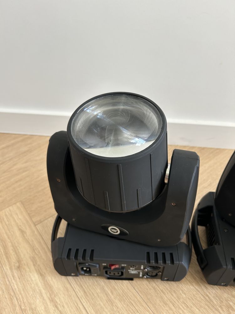 LIGHT4ME BEAM 60 LED głowa ruchoma mocna DJ torba zespół strobo 100W