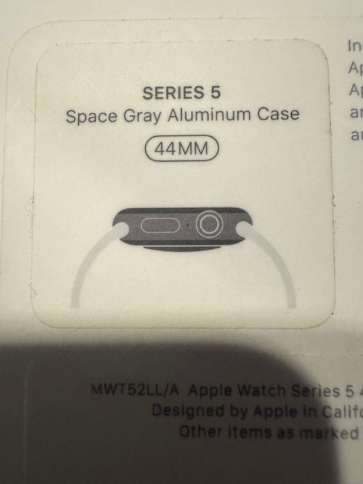 iWatch 5 Apple 32GB 44mm GPS idealny