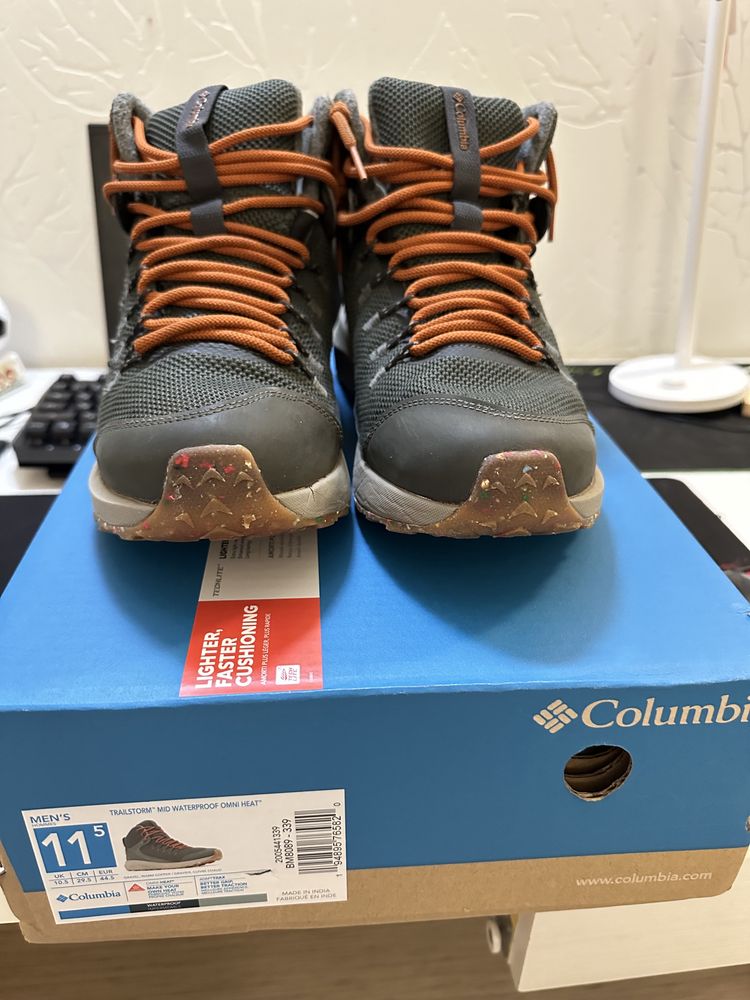 Columbia ботинки термо 44 размер