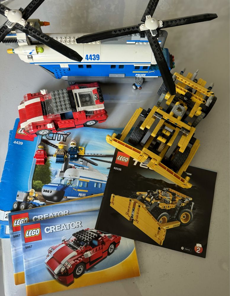 Lego City, Lego Creator, Lego Technic