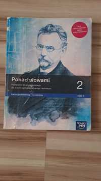 Ponad Słowami 2 cz 2 podręcznik jezyk polski