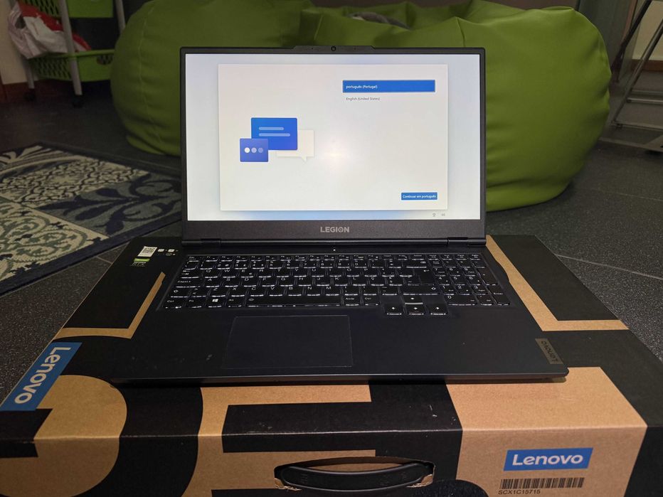 Portátil Lenovo Legion 5 - Ryzen 7 5800H - RTX 3060