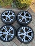 Диски, титани, колеса, R18, 5x100, VW, Audi