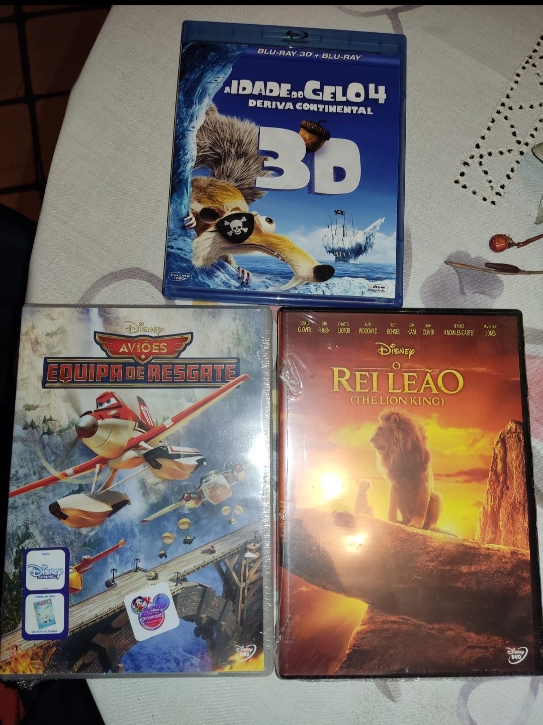 Dvd's Animação SELADOS