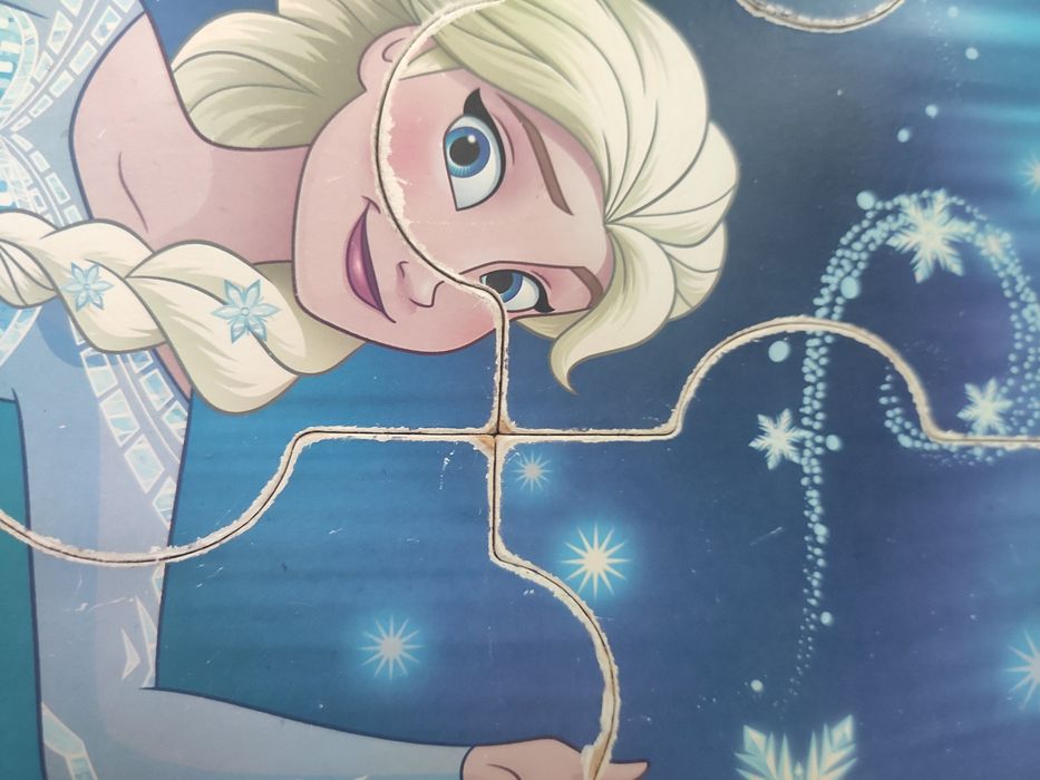 Układanka puzzle Kraina Lodu Elza Anna