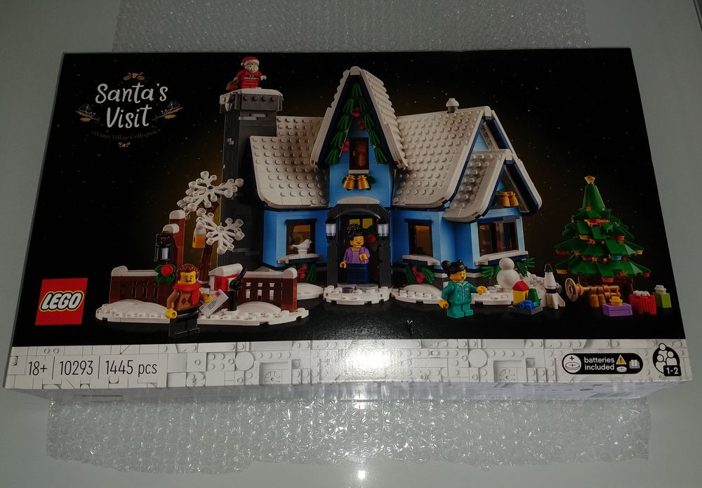 Zestaw lego 10293 wizyta Świętego Mikołaja