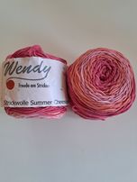 Włóczka Wendy, różowy ombre