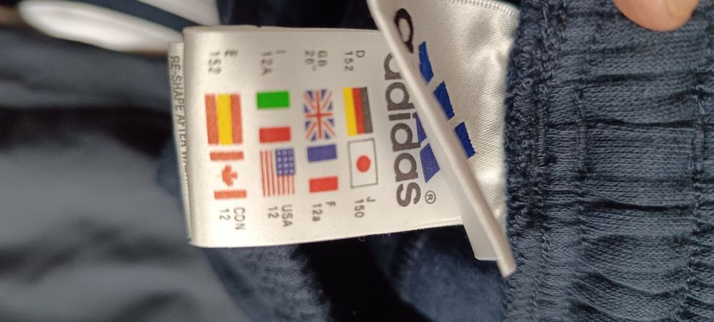 Calças de criança rapaz adidas tam. 152