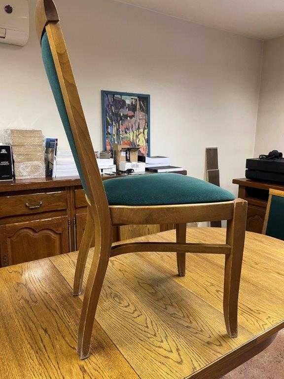 Krzesła tapicerowane bukowe (wybarwiane-rustykalny dąb)